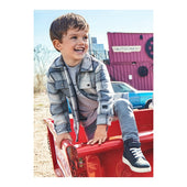 Mayoral Boys Blue Overshirt